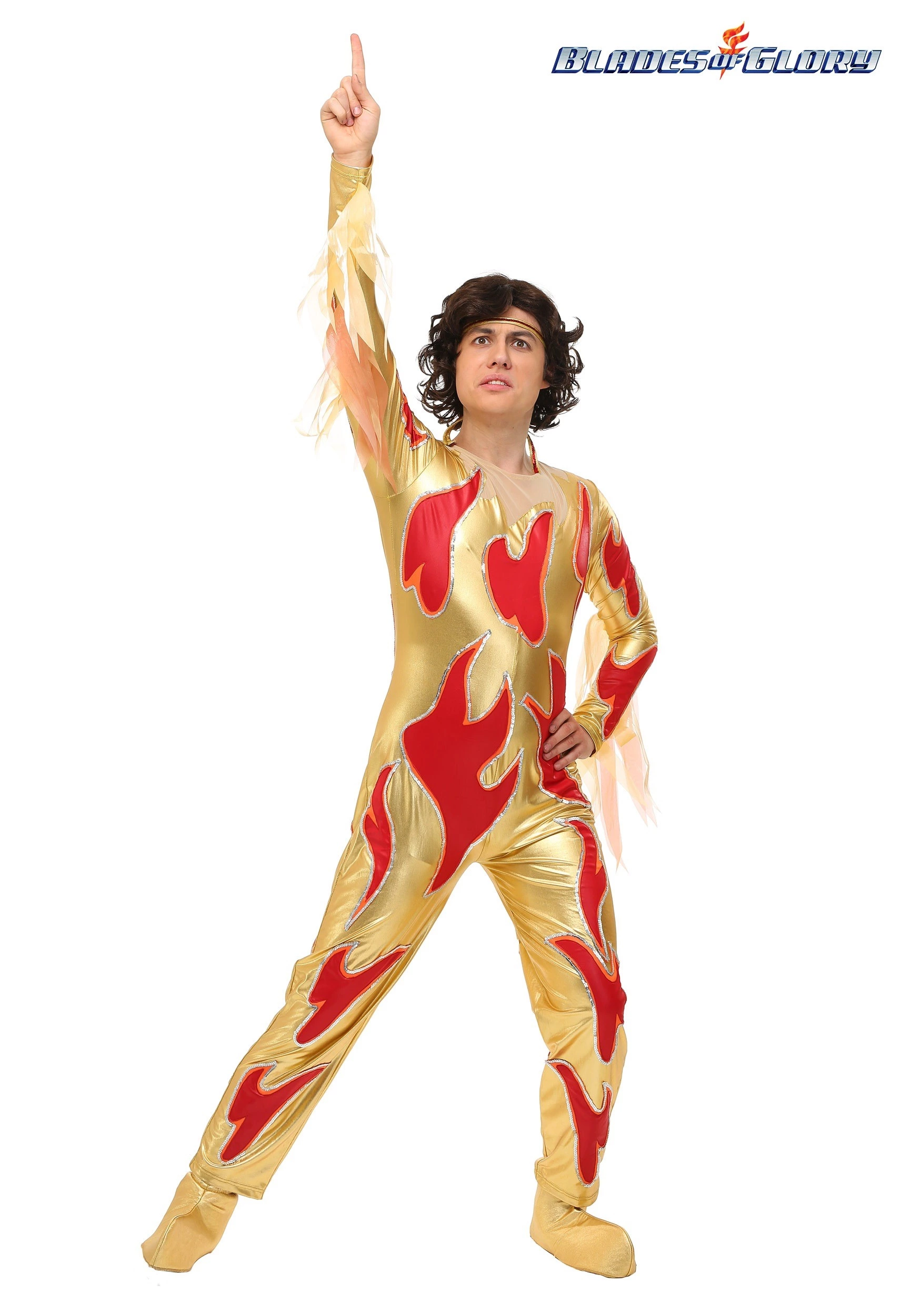 Fun Costumes Blades Of Glory Fire Jumpsuit Costume For Men 1 Fun Costumes Blades Of Glory Fire Jumpsuit Costume For Men