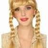 Rubies Costume Co. Inc Blonde Braided Wig