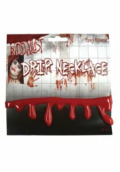 Funny Fashions Blood Drip Necklace