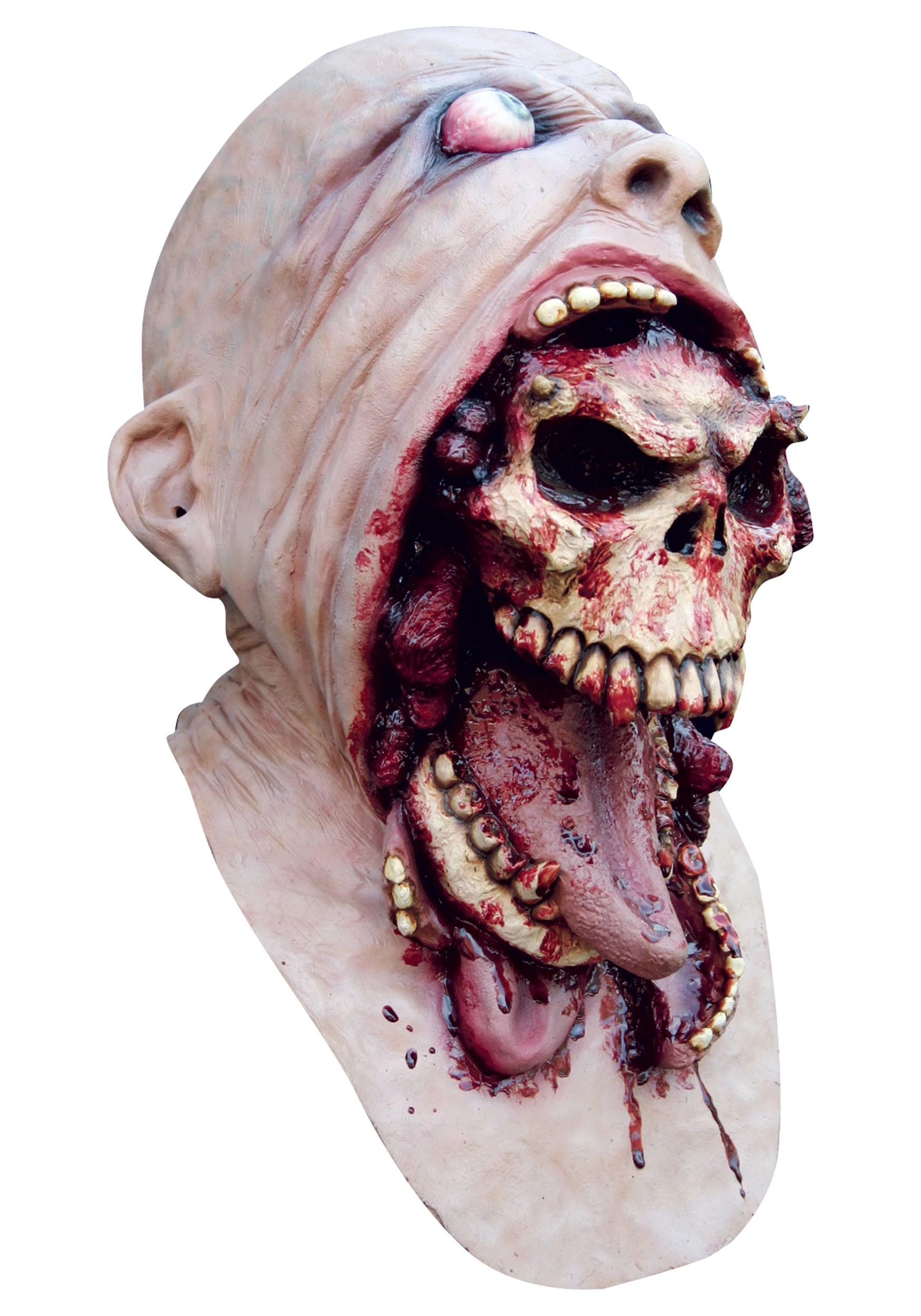 Ghoulish Productions Scary Blurp Charlie Latex Mask For Adults 1 Ghoulish Productions Scary Blurp Charlie Latex Mask For Adults