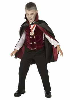 LF Products Pte. Ltd. Boy Child Deluxe Vampire Costume