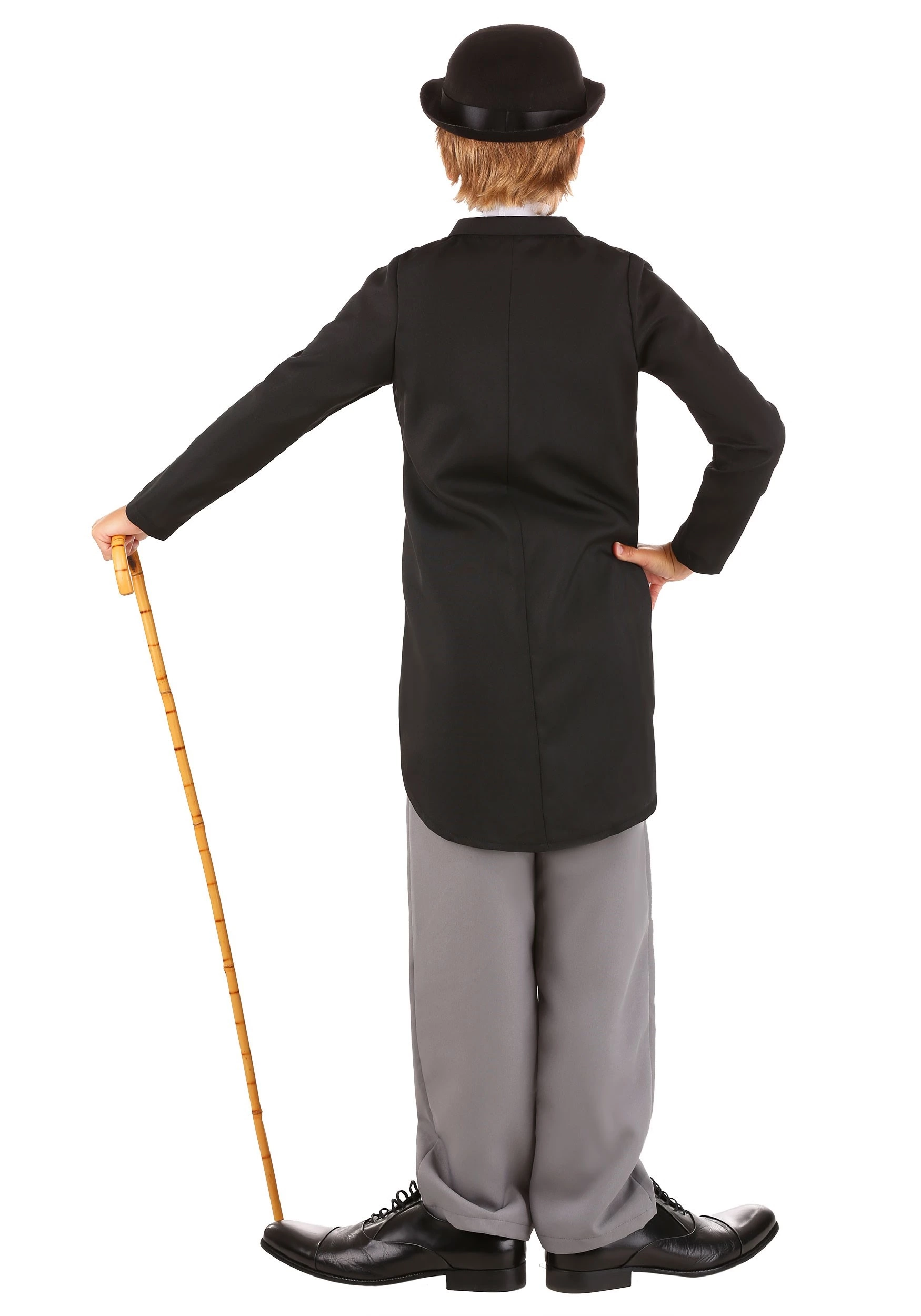 Fun Costumes Boys Charlie Chaplin Costume 2 Fun Costumes Boys Charlie Chaplin Costume - Image 2