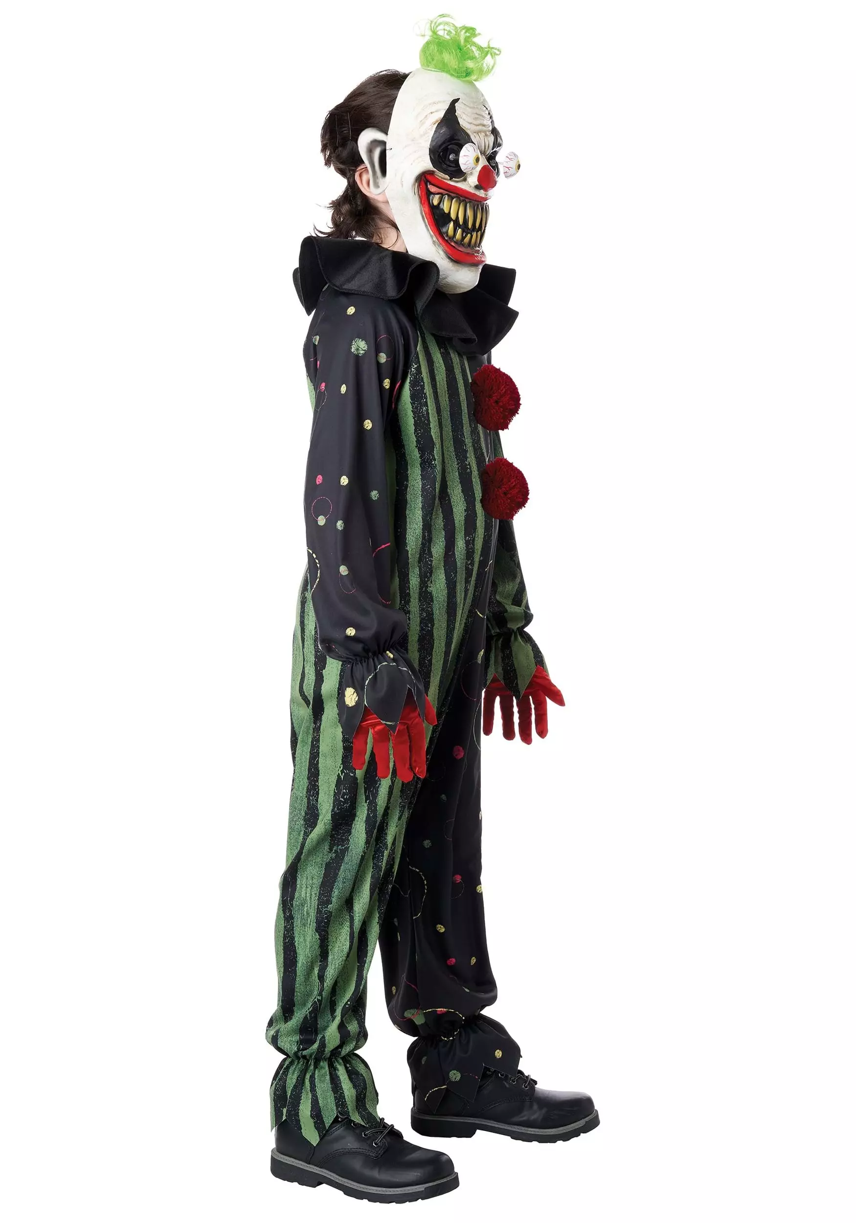 California Costume Collection Crazy Eyed Clown Child Costume For Boys 3 California Costume Collection Crazy Eyed Clown Child Costume For Boys - Image 3