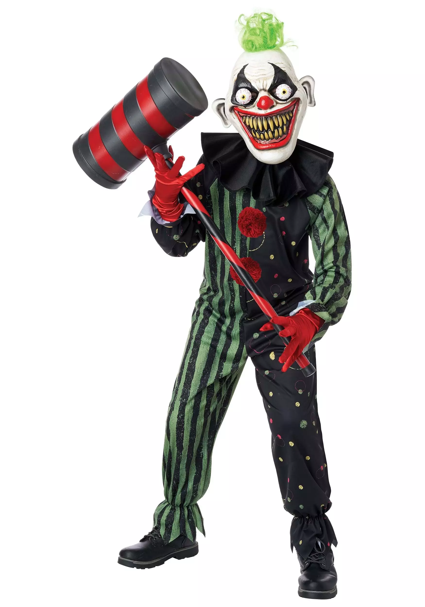 California Costume Collection Crazy Eyed Clown Child Costume For Boys 1 California Costume Collection Crazy Eyed Clown Child Costume For Boys