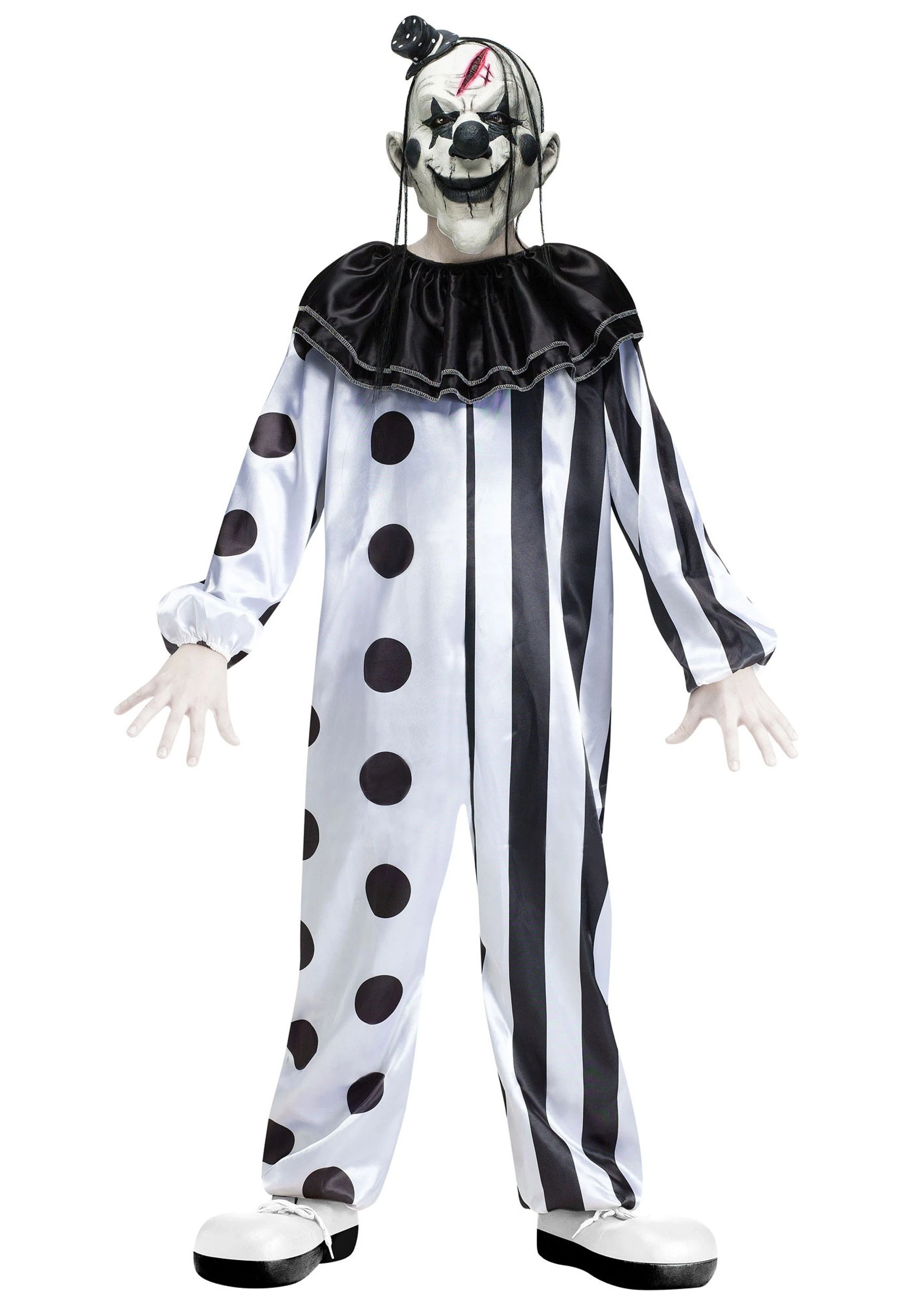 Fun World Kids Killer Clown Costume 1 Fun World Kids Killer Clown Costume