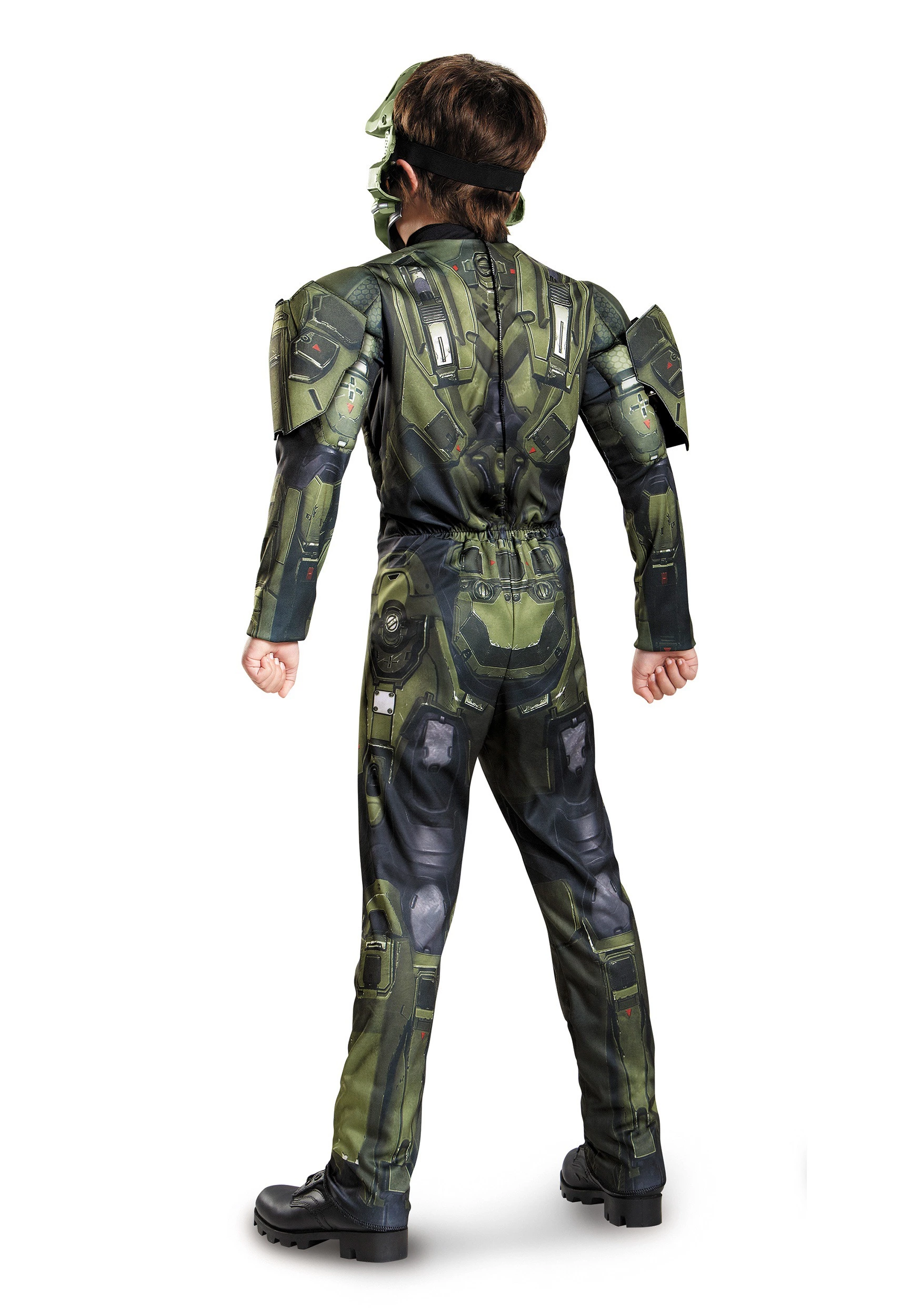 Disguise Boys Master Chief Classic Muscle Costume 2 Disguise Boys Master Chief Classic Muscle Costume - Image 2