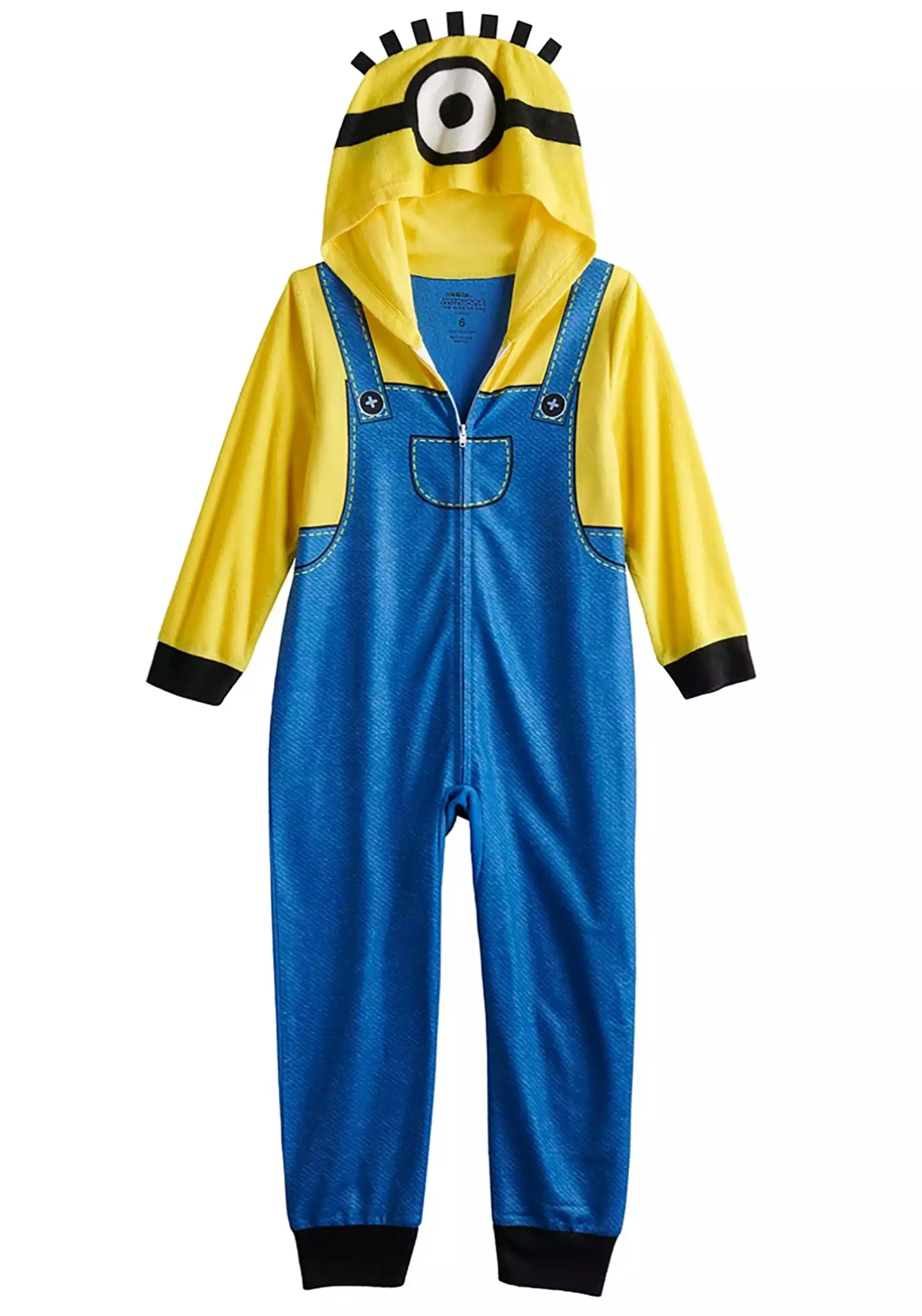 AME Sleepwear Minion Time Blanket Sleeper For Boys 1 AME Sleepwear Minion Time Blanket Sleeper For Boys