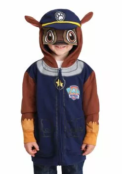 Freeze Paw Patrol Chase Boys Costume Hoodie