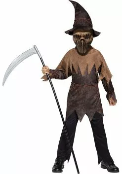 LF Products Pte. Ltd. Scary Scarecrow Costume For Boys