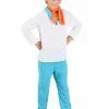Jerry Leigh Scooby Doo Fred Costume For Boys