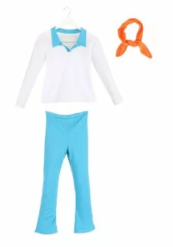 Jerry Leigh Scooby Doo Fred Costume For Boys -Scary Costumes store boys scooby doo fred costume alt 3