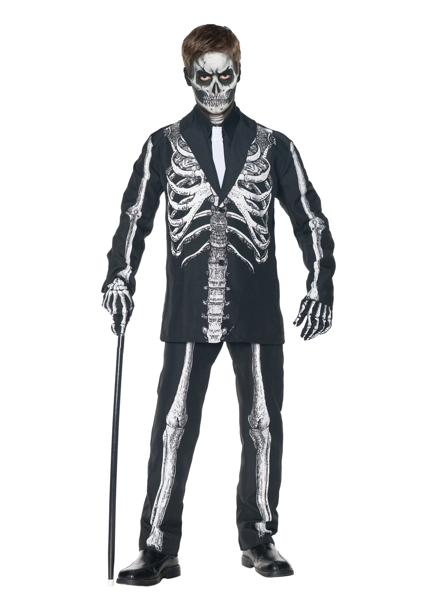 Underwraps Skeleton Suit Costume For Boys 1 Underwraps Skeleton Suit Costume For Boys