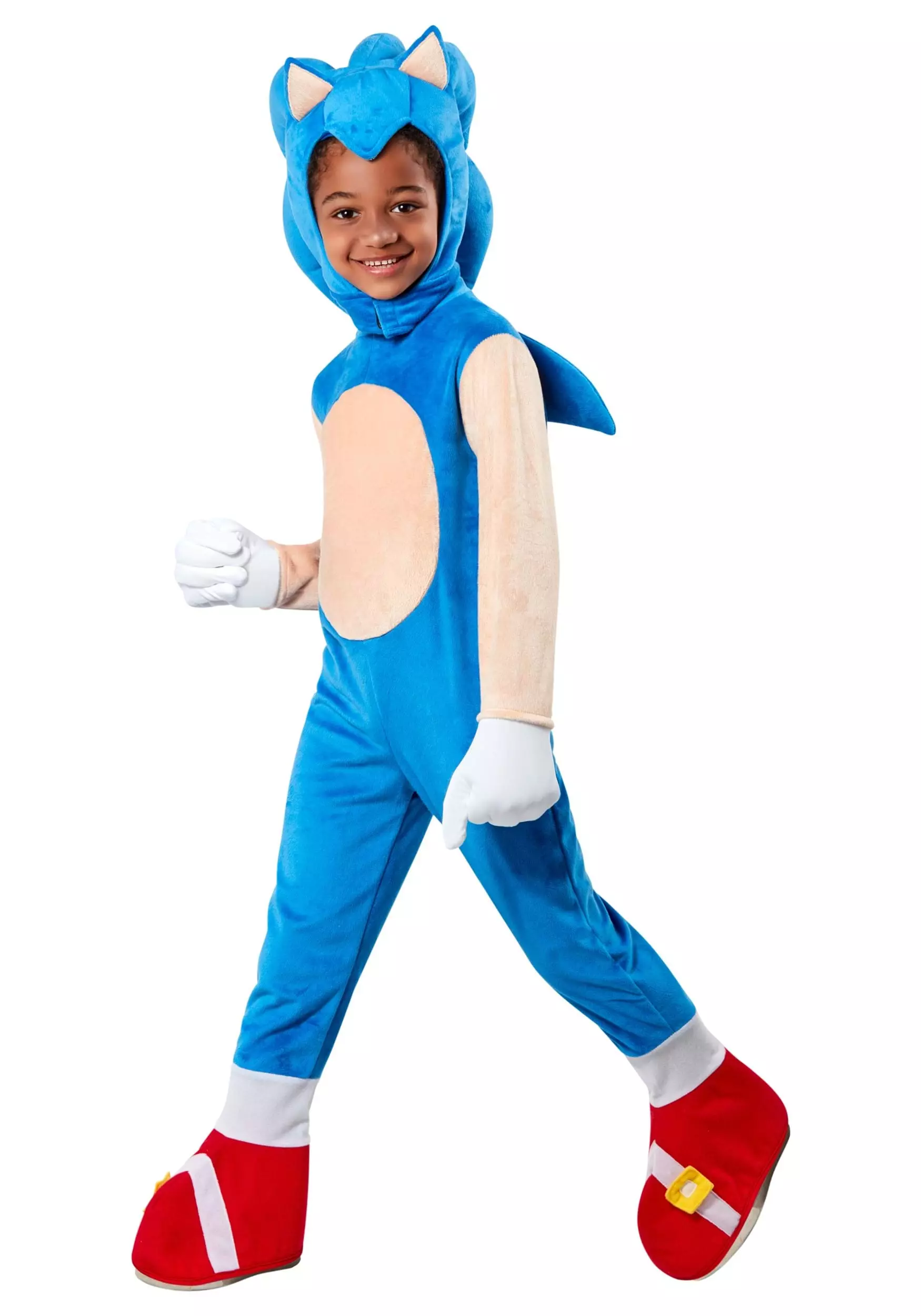 Rubies Costume Co. Inc Sonic The Hedgehog Deluxe Costume For Boys 4 Rubies Costume Co. Inc Sonic The Hedgehog Deluxe Costume For Boys - Image 4
