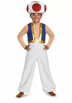 Disguise Boys Toad Deluxe Costume
