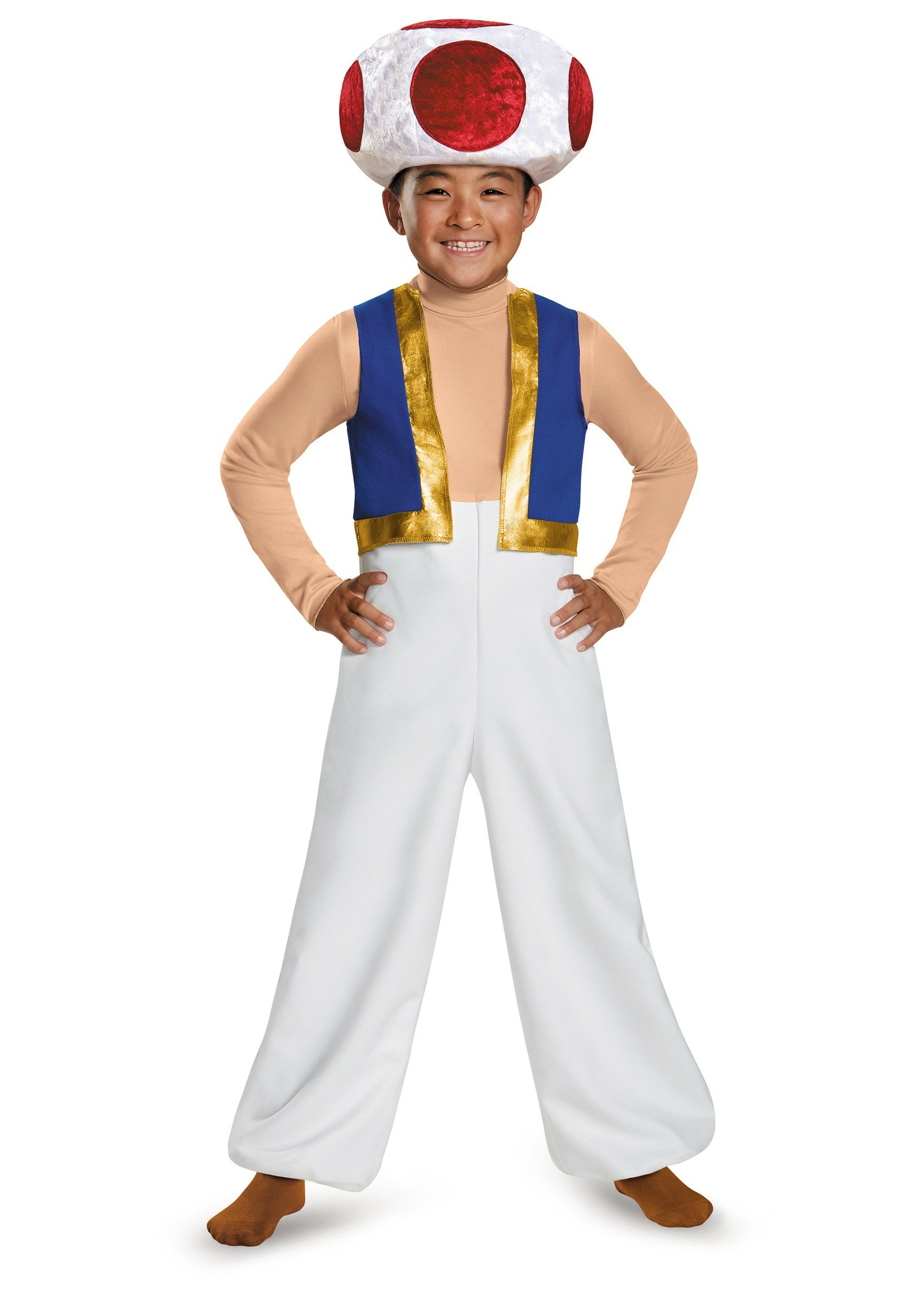 Disguise Boys Toad Deluxe Costume 1 Disguise Boys Toad Deluxe Costume