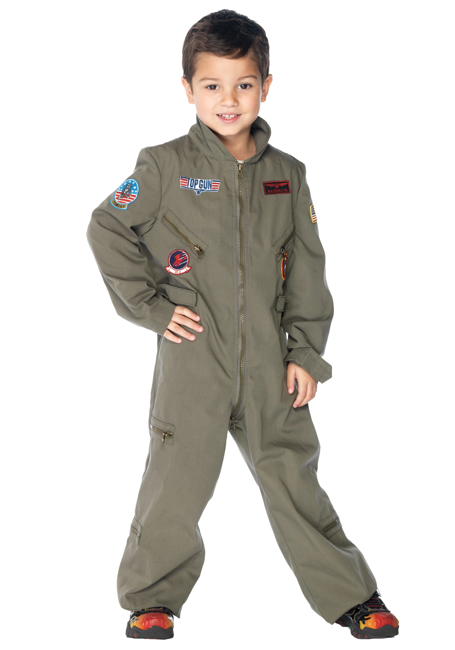 LEG AVENUE Top Gun Costume For Boys 1 LEG AVENUE Top Gun Costume For Boys