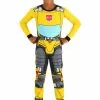 AME Sleepwear Transformers Boys Bumblebee Long Sleeve Sleep Set