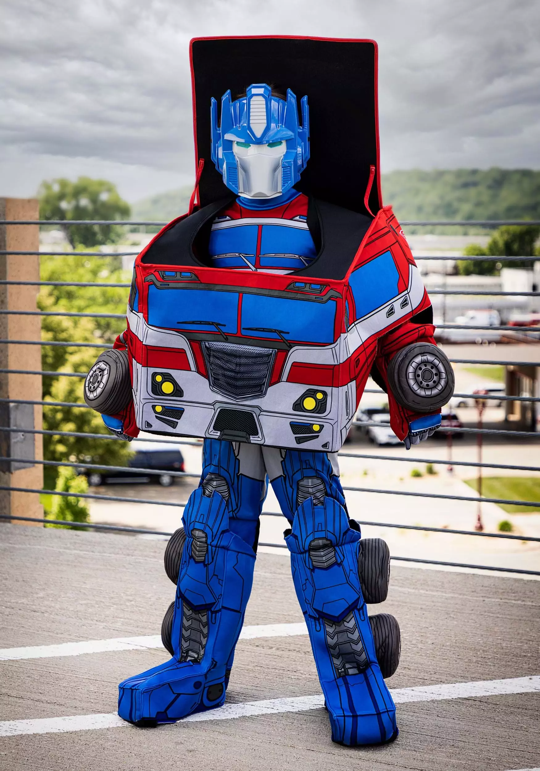 Disguise Transformers Boy's Converting Optimus Prime Costume 1 Disguise Transformers Boy's Converting Optimus Prime Costume