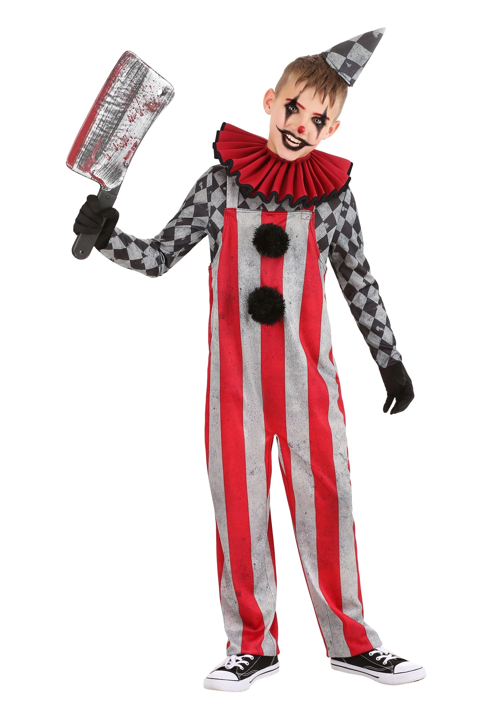 Fun Costumes Boys Wicked Circus Clown Costume 1 Fun Costumes Boys Wicked Circus Clown Costume