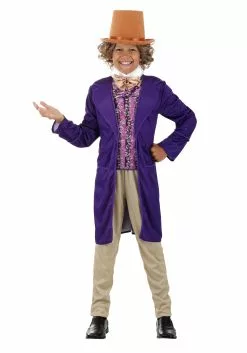 Jerry Leigh Willy Wonka Costume For Kids