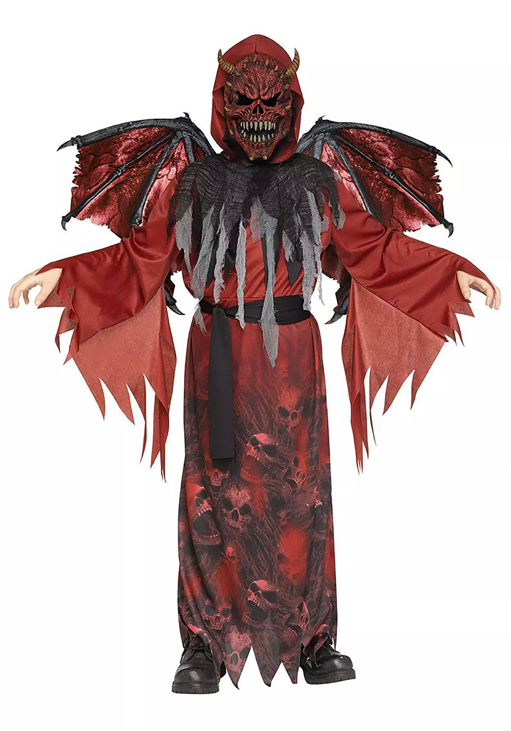 Fun World Winged Demon Costume For Boys 1 Fun World Winged Demon Costume For Boys