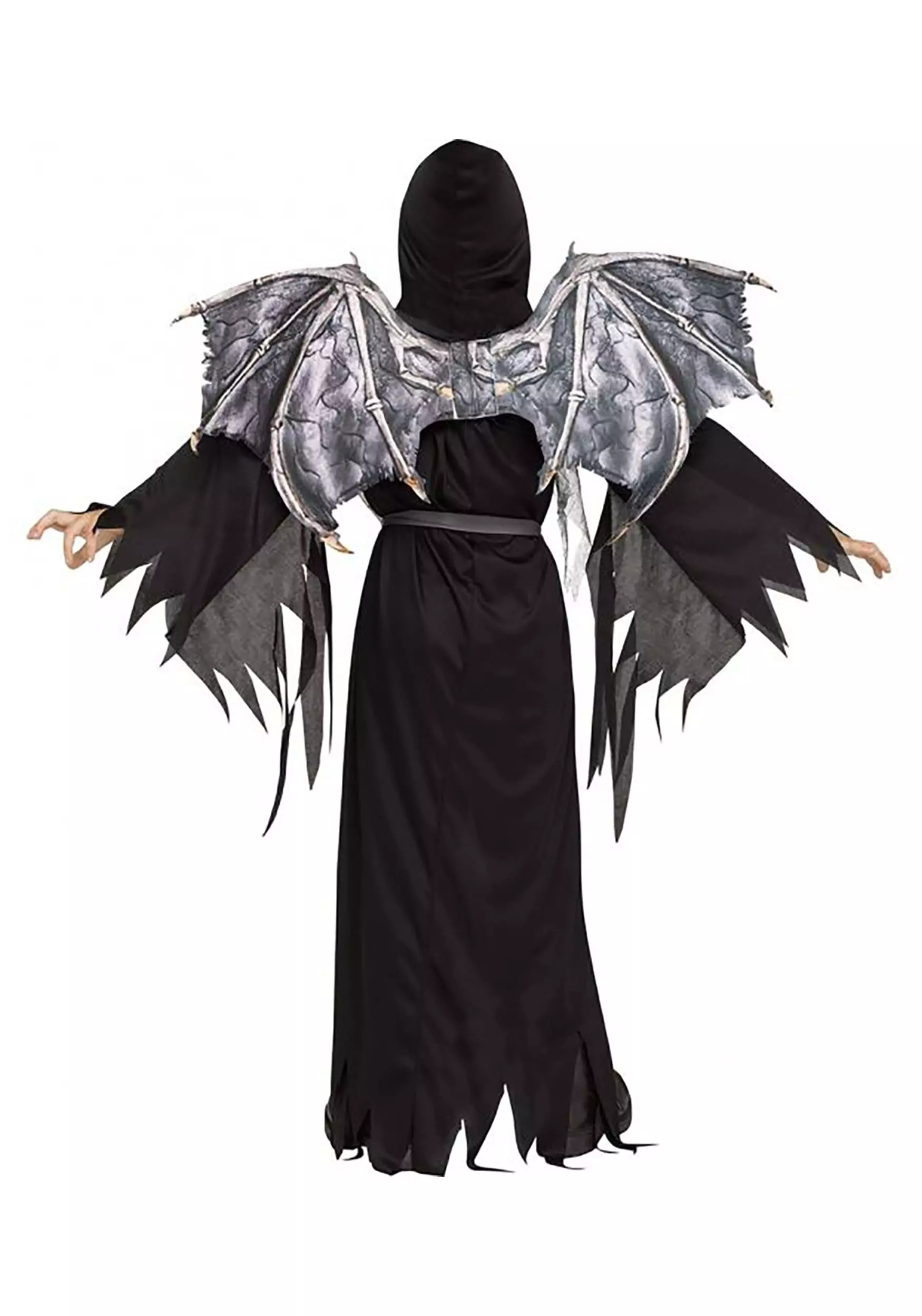 Fun World Winged Grim Reaper Costume For Boys 2 Fun World Winged Grim Reaper Costume For Boys - Image 2