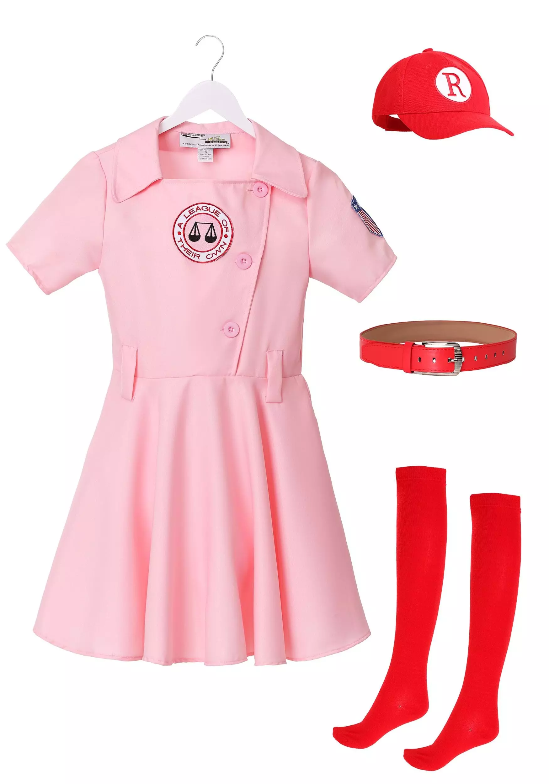 Fun Costumes Women's A League Of Their Own Dottie Costume 2 Fun Costumes Women's A League Of Their Own Dottie Costume - Image 2