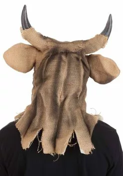 Elope Bull Scarecrow Mouth Mover Mask 15 Elope Bull Scarecrow Mouth Mover Mask -Scary Costumes store bull scarecrow mouth mover mask alt 7