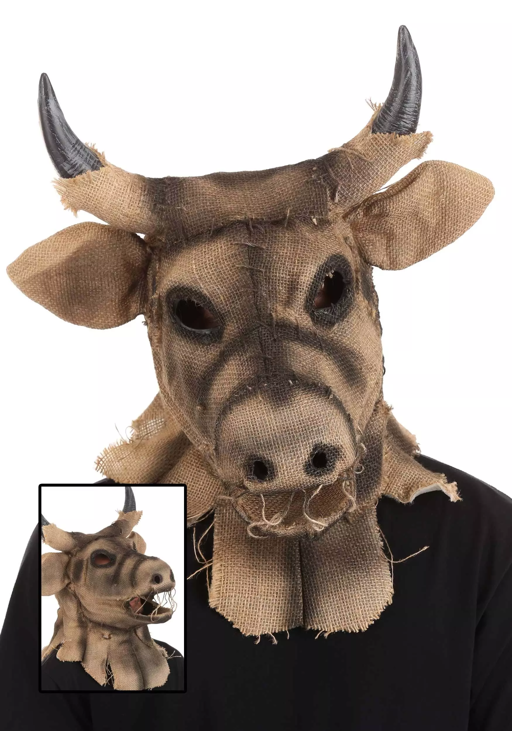 Elope Bull Scarecrow Mouth Mover Mask 1 Elope Bull Scarecrow Mouth Mover Mask