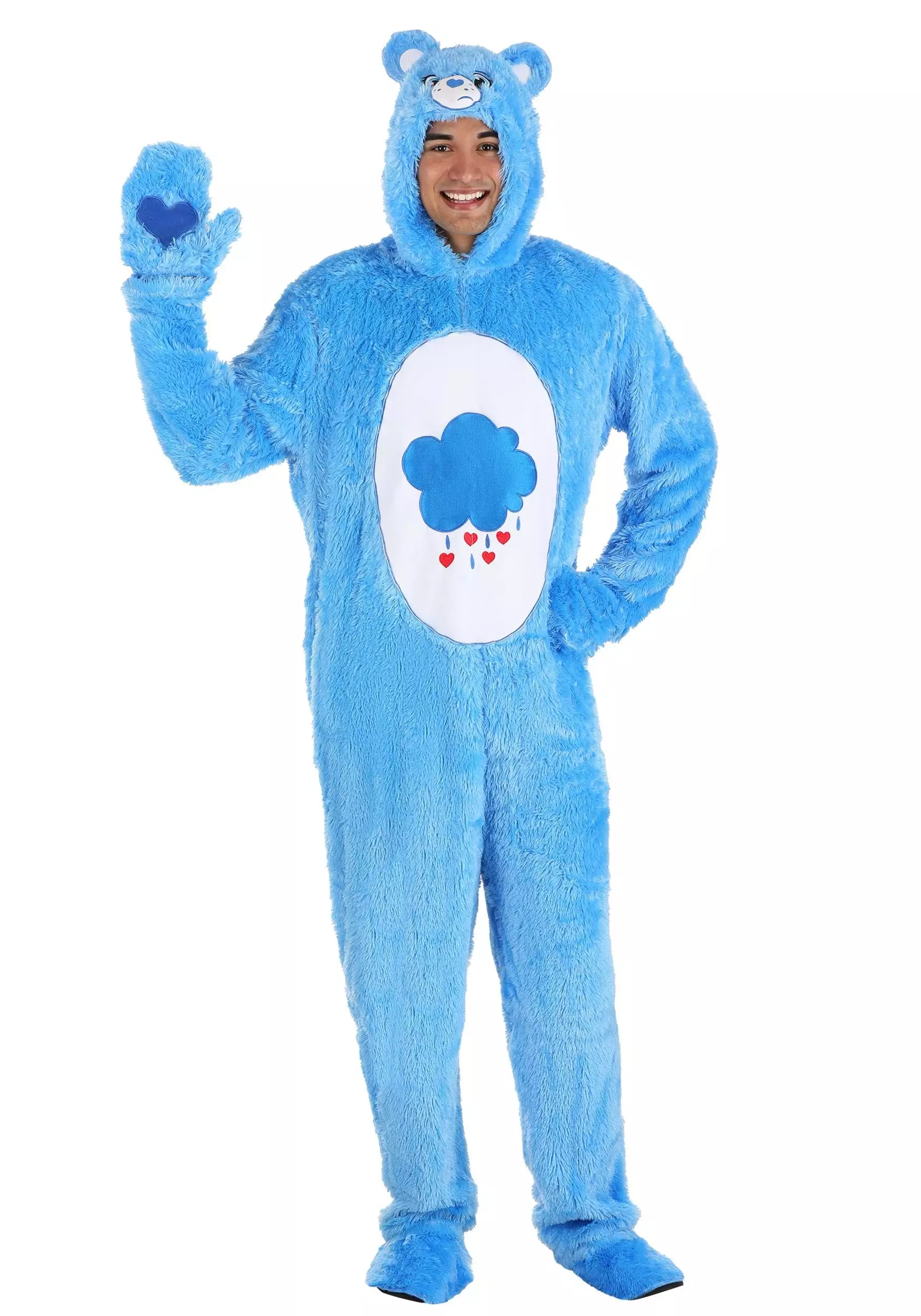 Fun Costumes Care Bears Classic Adult Grumpy Bear Costume 9 Fun Costumes Care Bears Classic Adult Grumpy Bear Costume - Image 9