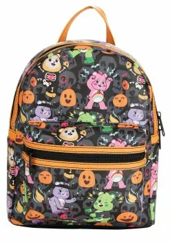 OMG Handbags Care Bears Halloween AOP Mini Backpack -Scary Costumes store care bears aop halloween mini backpack alt 2