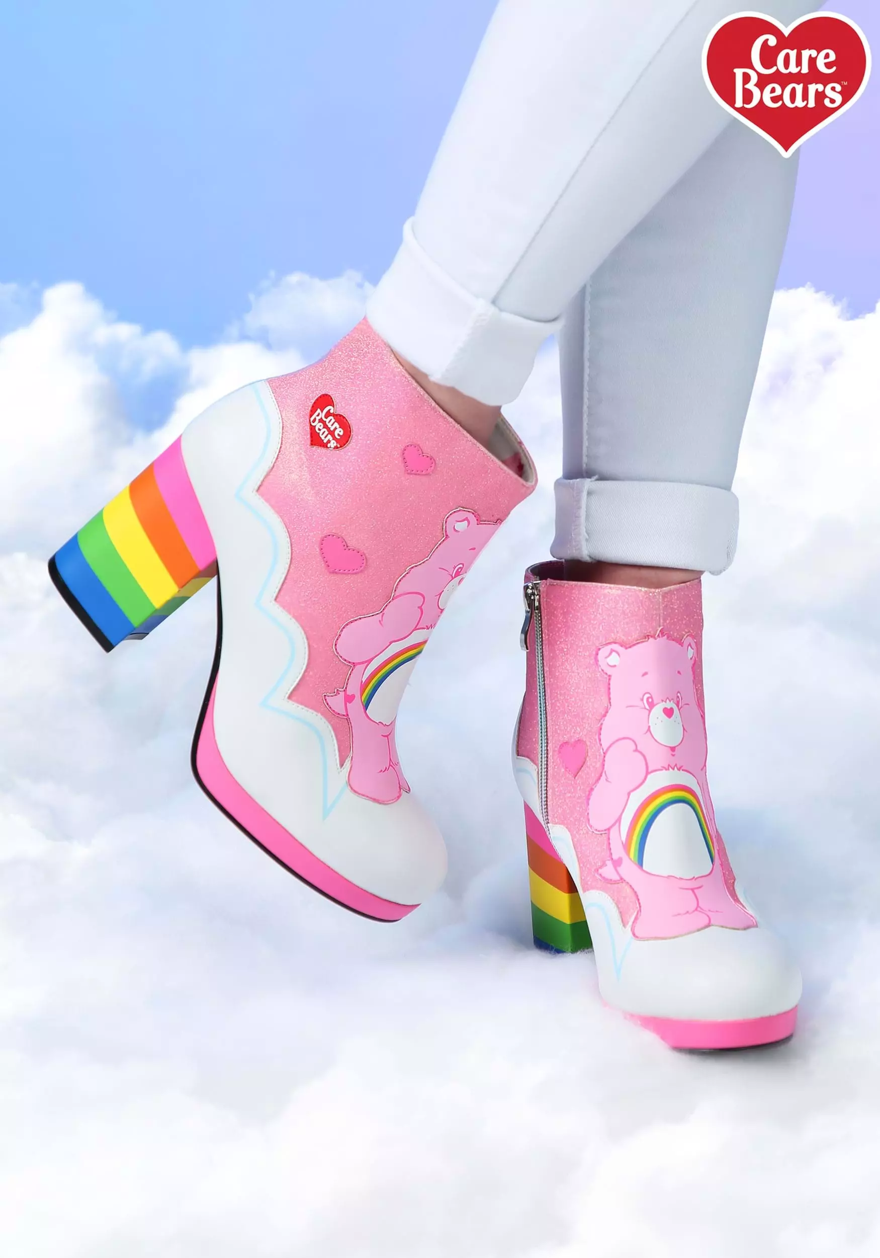 Dongguan Pei Feng Shoes Co., Ltd. Care Bears Ankle Boots: Cheer Bear 1 Dongguan Pei Feng Shoes Co., Ltd. Care Bears Ankle Boots: Cheer Bear