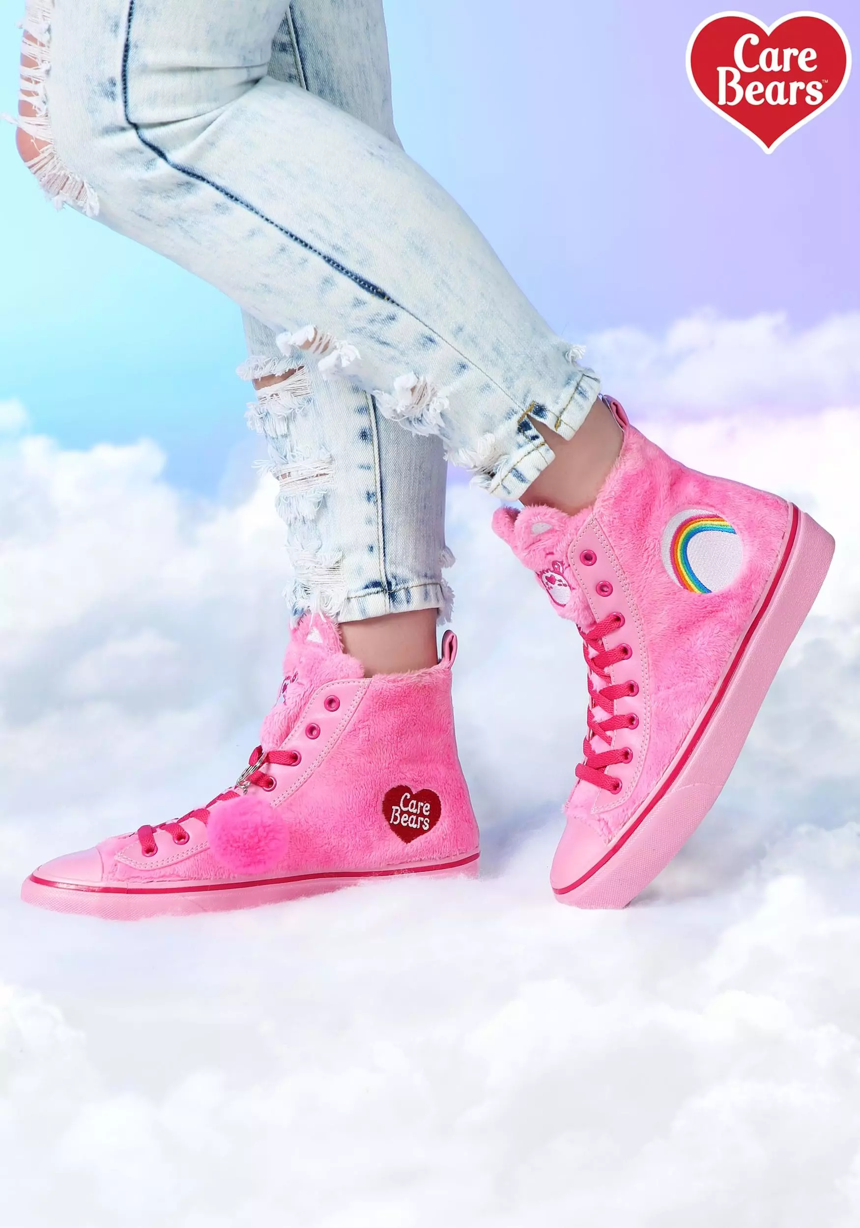Weixing Rubber Product Shoes Co., Ltd Care Bears Cheer Bear High Top Shoes 1 Weixing Rubber Product Shoes Co., Ltd Care Bears Cheer Bear High Top Shoes
