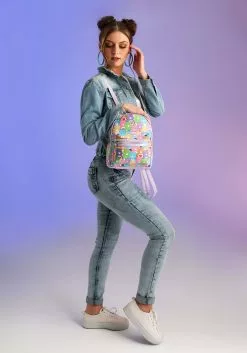 OMG Handbags Care Bears All Over Print Mini Backpack -Scary Costumes store care bears classic all over print mini backpack alt 11