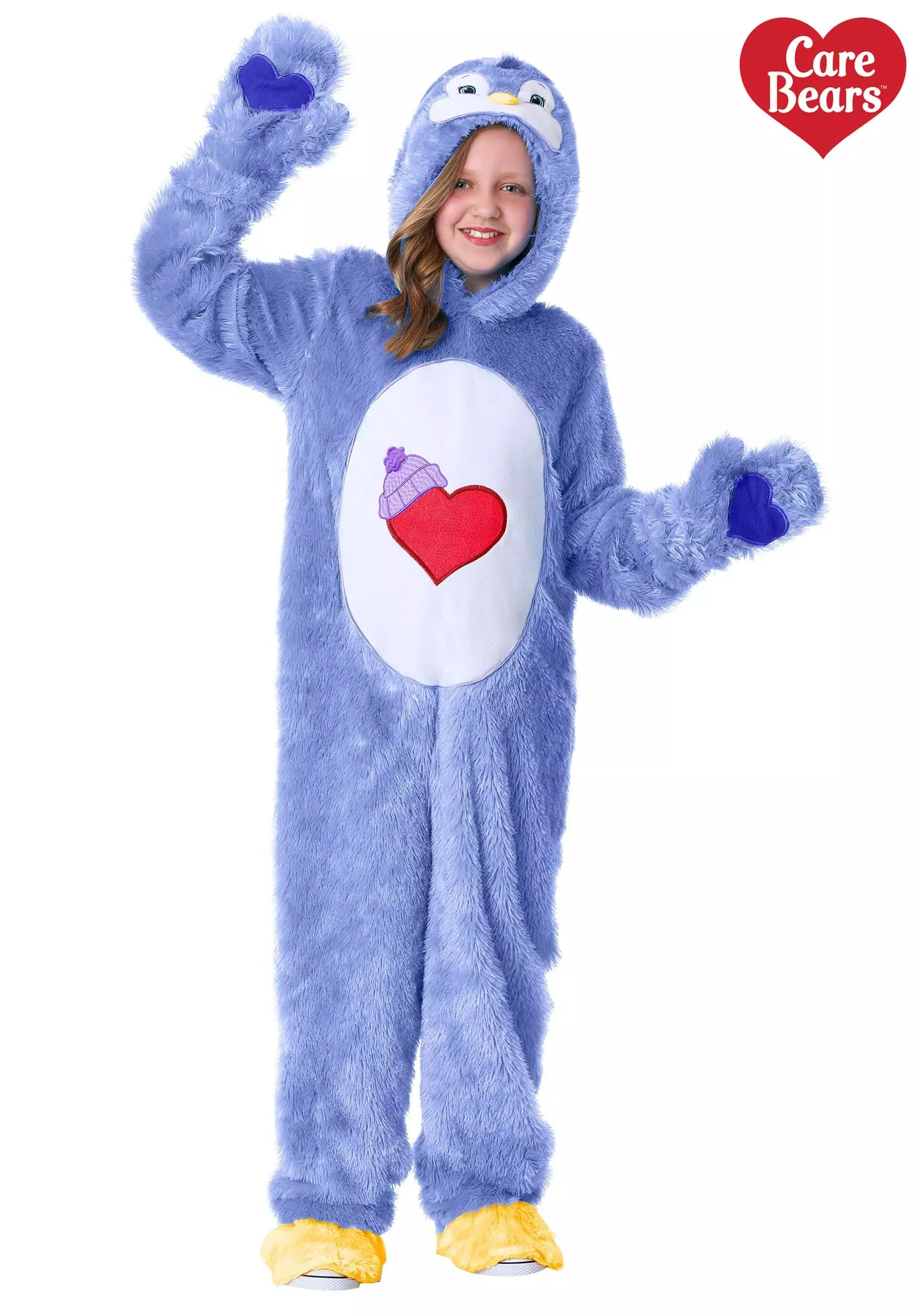 Fun Costumes Care Bears & Cousins Cozy Heart Penguin Costume For Kids 1 Fun Costumes Care Bears & Cousins Cozy Heart Penguin Costume For Kids