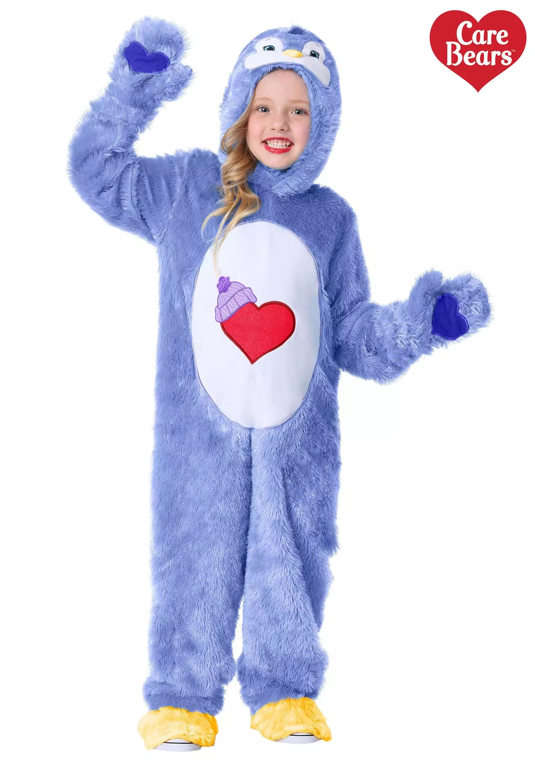 Fun Costumes Care Bears & Cousins Cozy Heart Penguin Costume For Toddler 1 Fun Costumes Care Bears & Cousins Cozy Heart Penguin Costume For Toddler