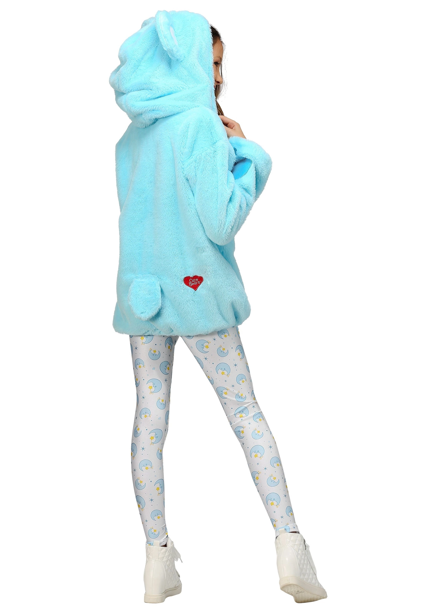 Fun Costumes Care Bears Deluxe Bedtime Bear Tween Hoodie Costume 2 Fun Costumes Care Bears Deluxe Bedtime Bear Tween Hoodie Costume - Image 2