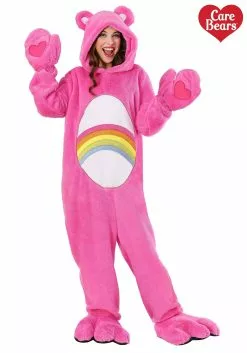 Fun Costumes Deluxe Care Bears Cheer Bear Adult Costume