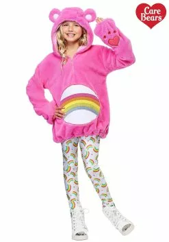 Fun Costumes Care Bears Deluxe Cheer Bear Tween Hoodie Costume