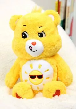 Schylling Toys Care Bears Medium Funshine Bear Plush