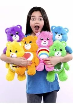 Schylling Toys Care Bears Medium Funshine Bear Plush -Scary Costumes store care bears funshine bear medium plush alt 4