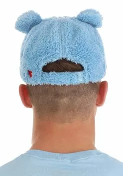 Elope Care Bears Grumpy Bear Fuzzy Cap -Scary Costumes store care bears grumpy bear fuzzy cap alt 2