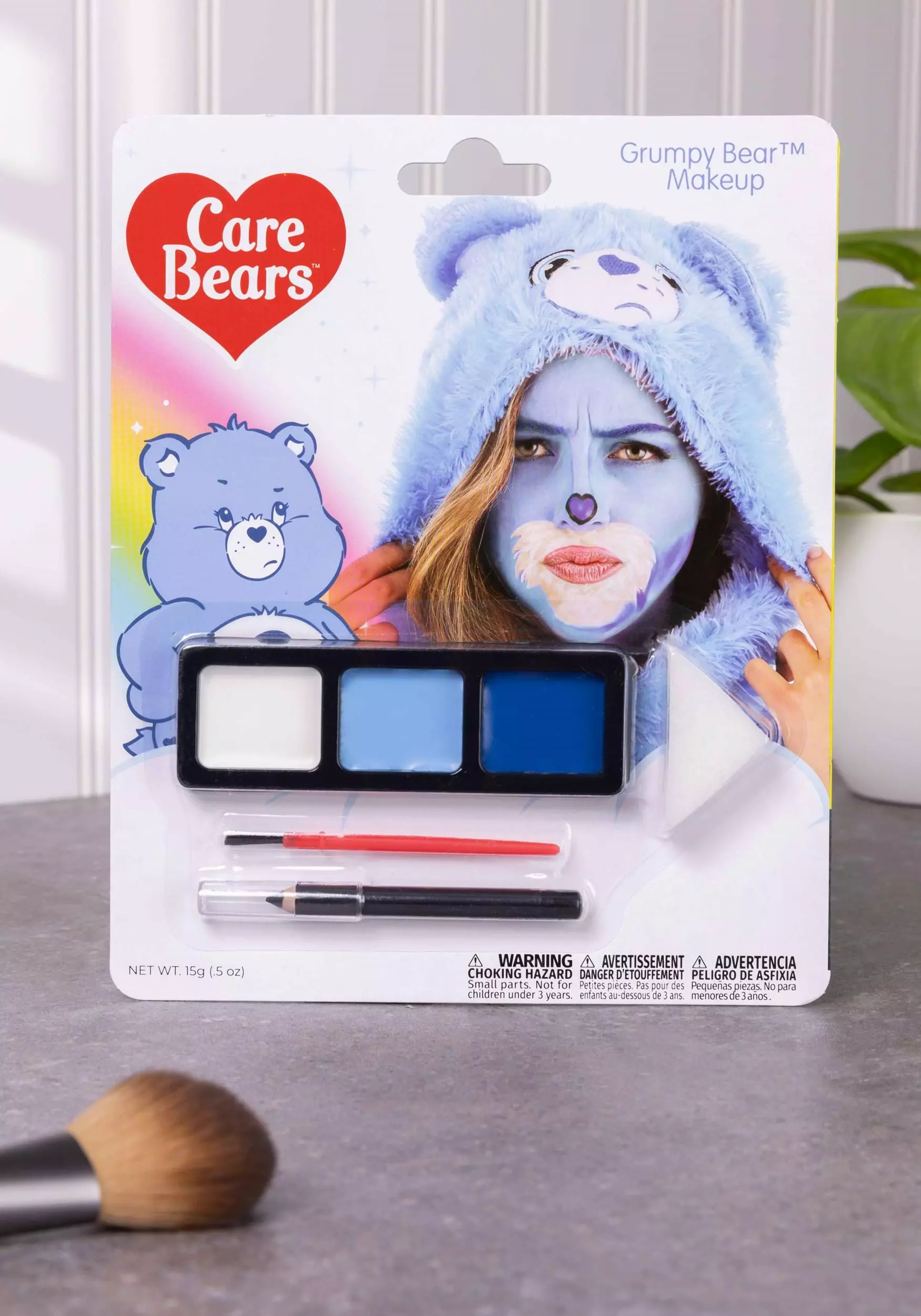 Elope Care Bears Grumpy Bear Costume Makeup Kit 1 Elope Care Bears Grumpy Bear Costume Makeup Kit