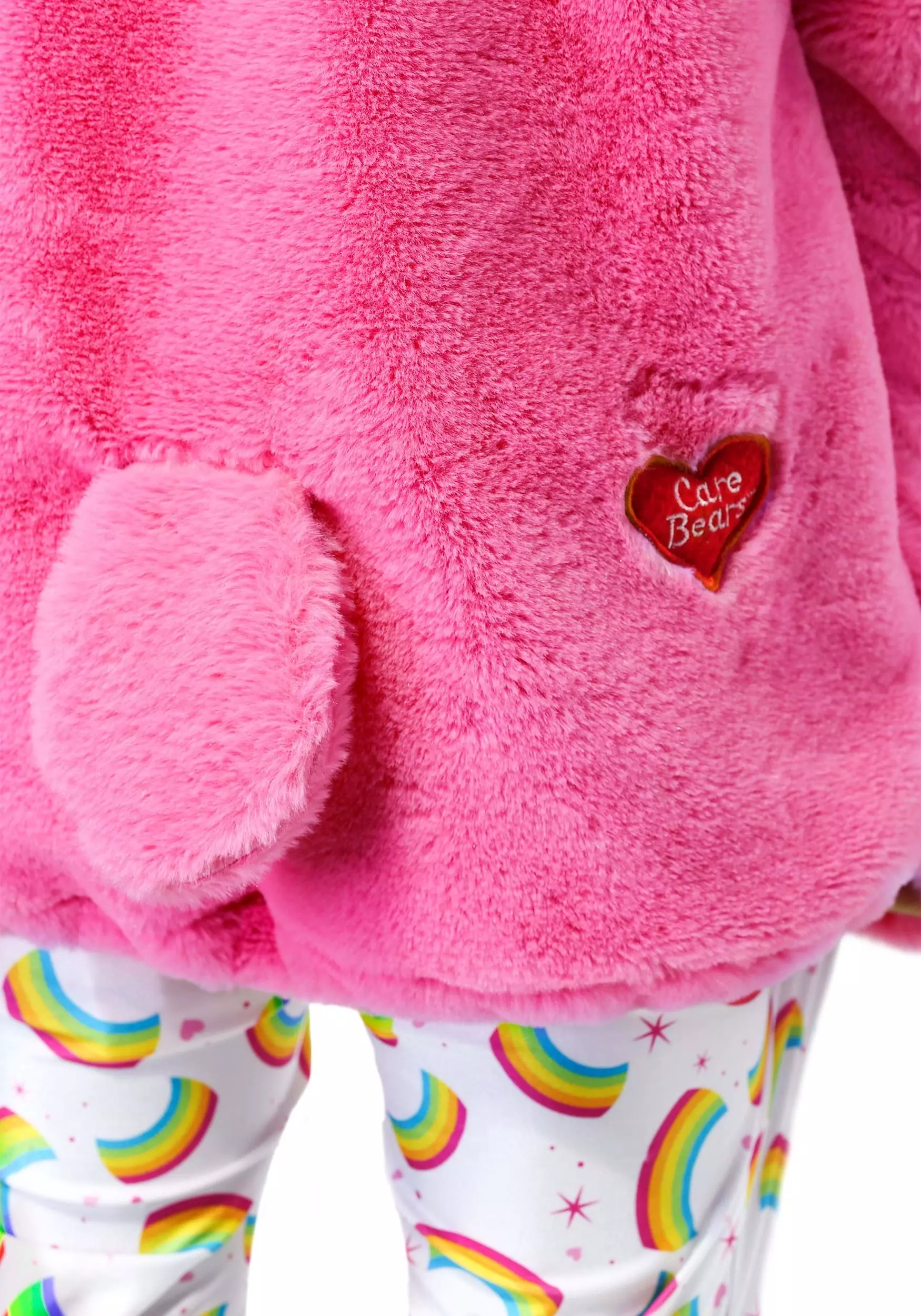 Fun Costumes Care Bears Deluxe Cheer Bear Tween Hoodie Costume 3 Fun Costumes Care Bears Deluxe Cheer Bear Tween Hoodie Costume - Image 3