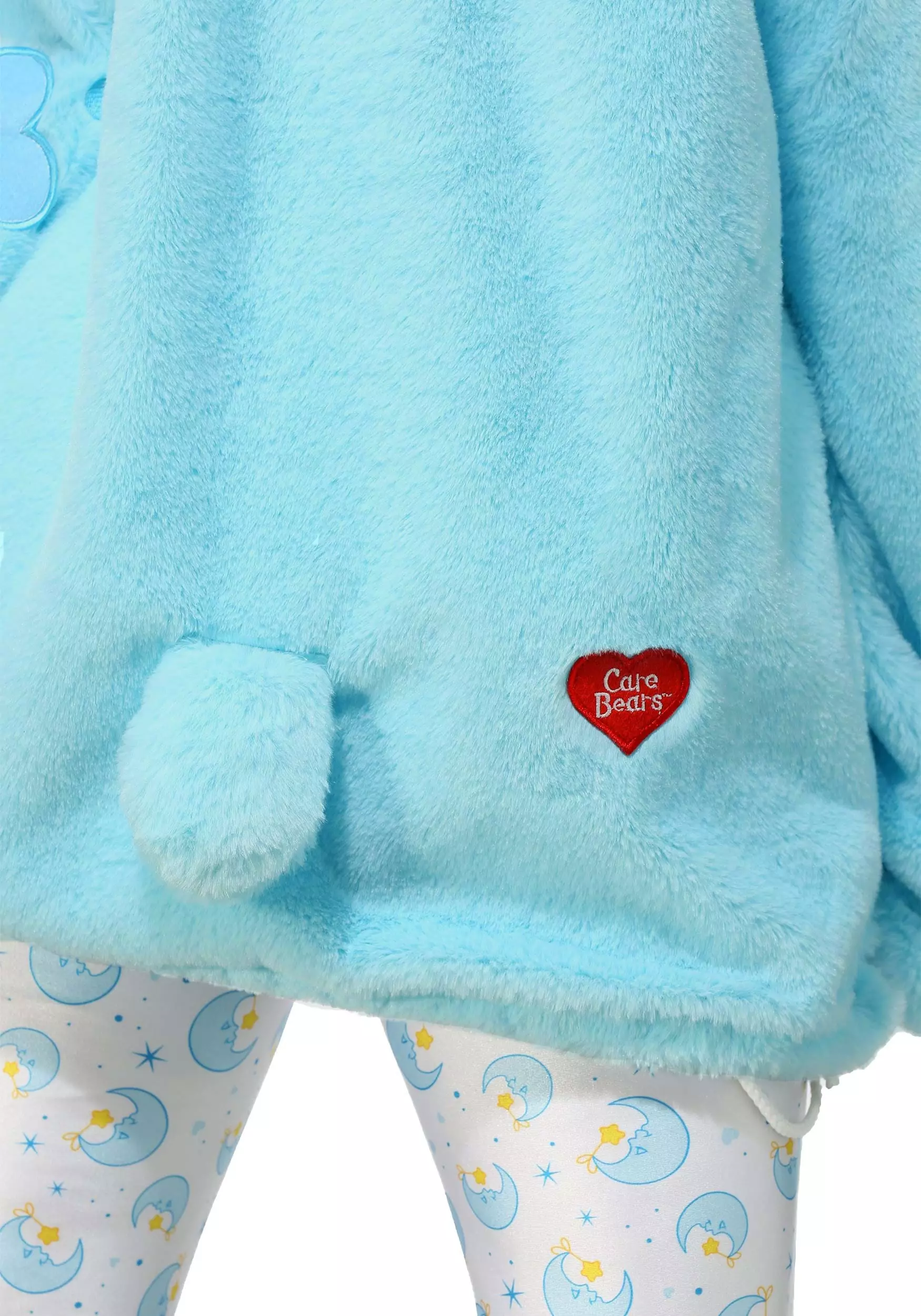 Fun Costumes Care Bears Deluxe Bedtime Bear Hoodie Women's Costume 6 Fun Costumes Care Bears Deluxe Bedtime Bear Hoodie Women's Costume - Image 6