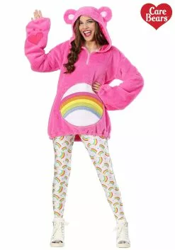 Fun Costumes Care Bears Women's Deluxe Cheer Bear Hoodie Costume