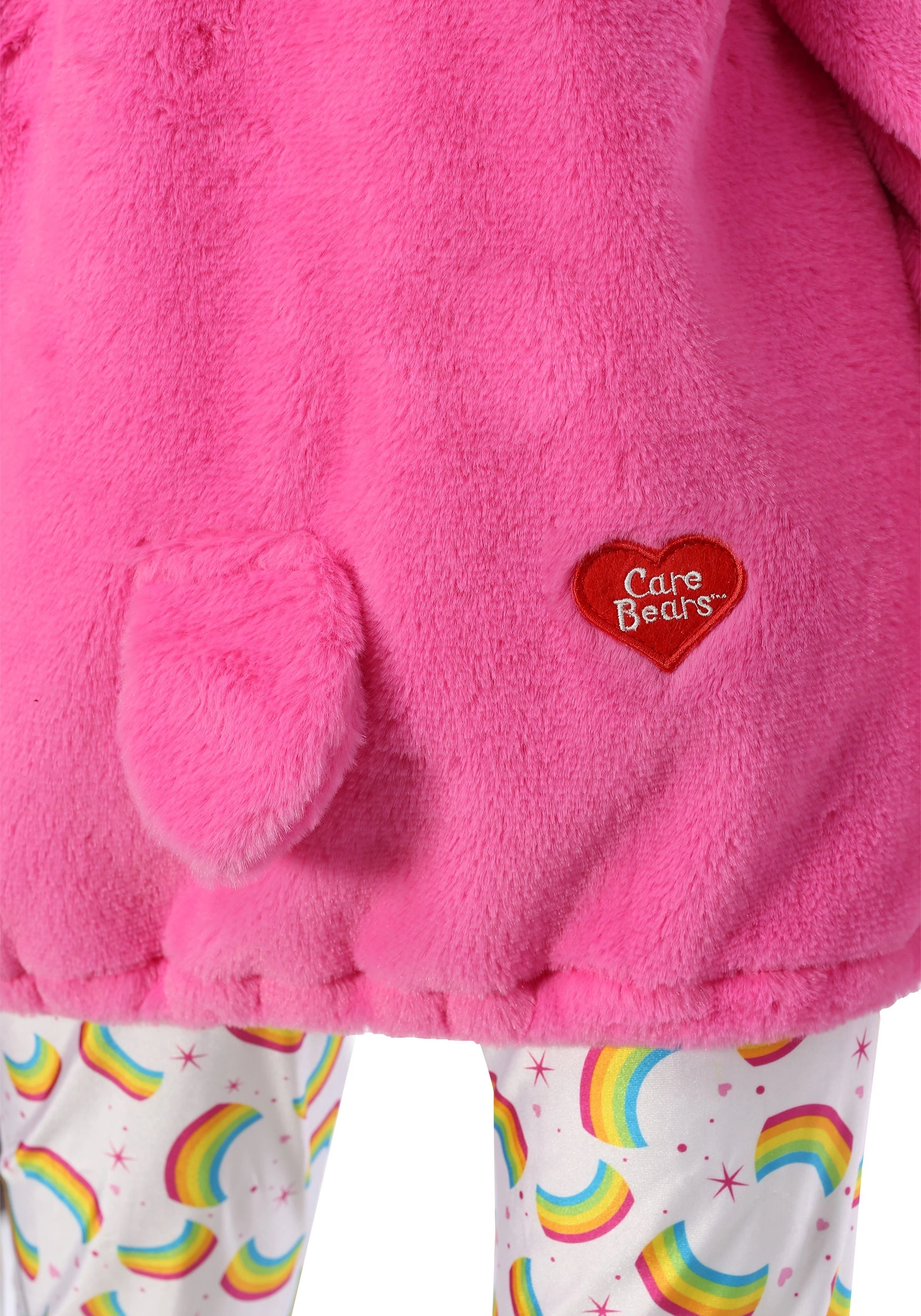 Fun Costumes Care Bears Women's Deluxe Cheer Bear Hoodie Costume 2 Fun Costumes Care Bears Women's Deluxe Cheer Bear Hoodie Costume - Image 2
