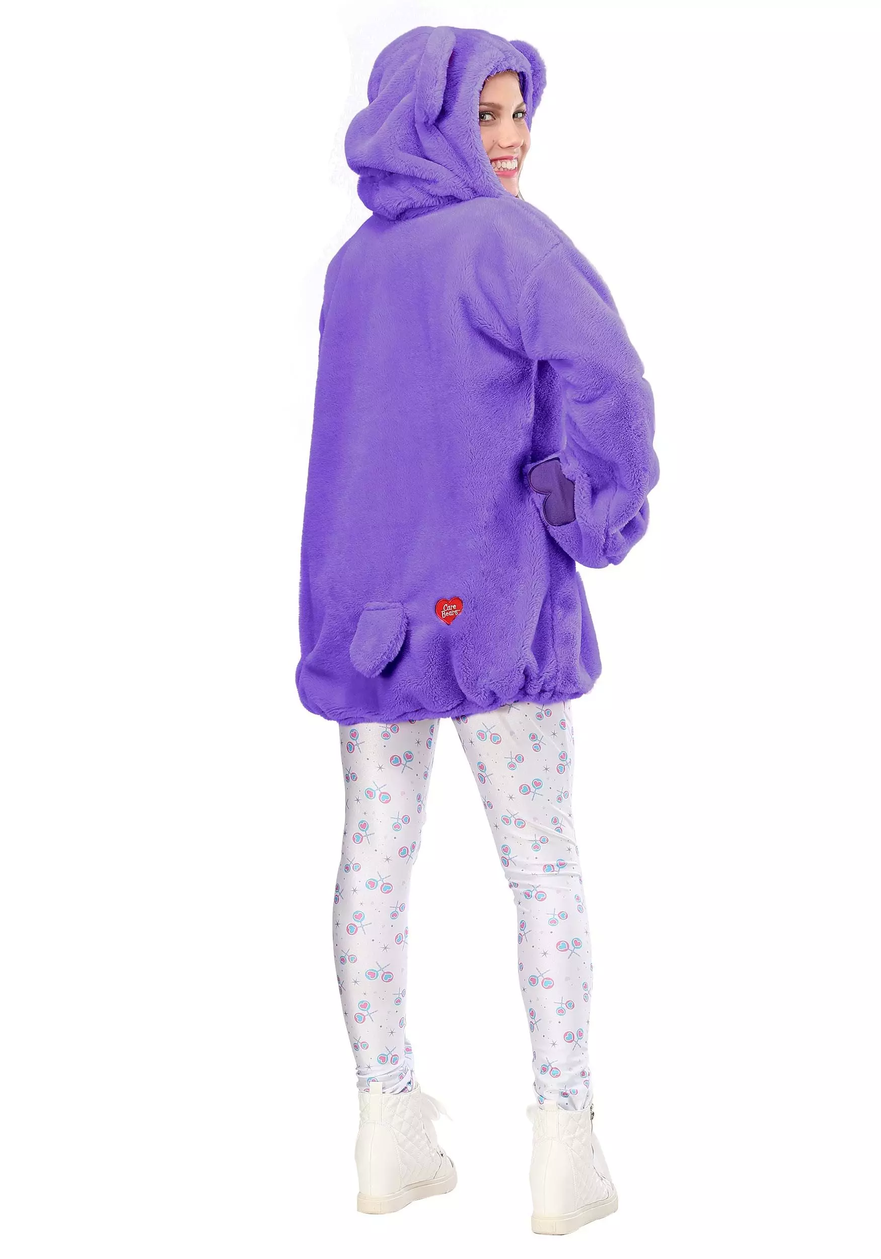 Fun Costumes Care Bears Deluxe Share Bear Hoodie Women's Costume 4 Fun Costumes Care Bears Deluxe Share Bear Hoodie Women's Costume - Image 4