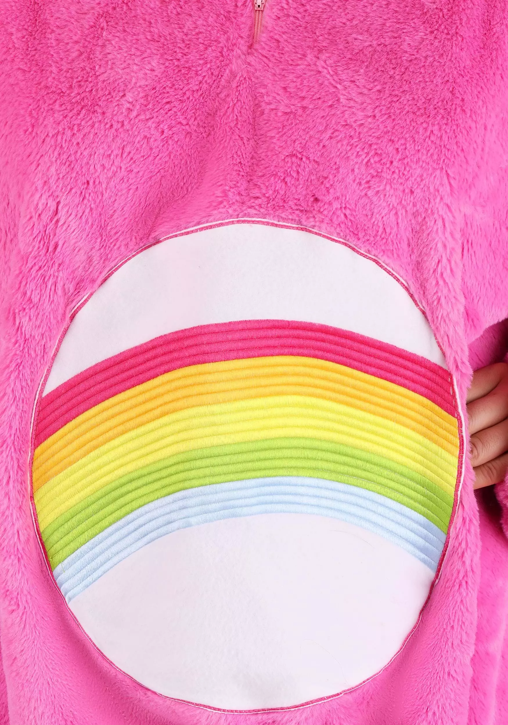 Fun Costumes Care Bears Women's Plus Size Deluxe Cheer Bear Hoodie Costume 3 Fun Costumes Care Bears Women's Plus Size Deluxe Cheer Bear Hoodie Costume - Image 3