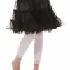 Fun Costumes Child Black Knee Length Crinoline